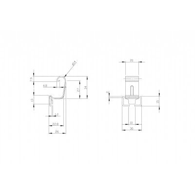 Toggle Clip Stainless Steel
