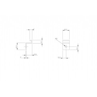 Panel Bracket Short