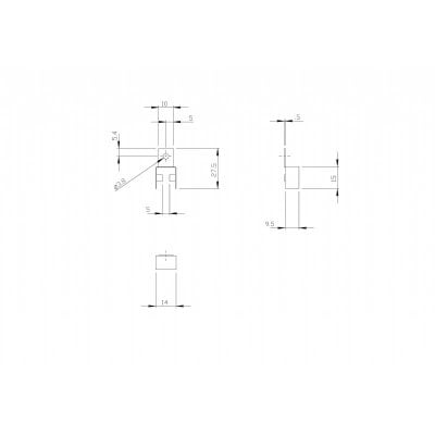 Heater Bar Zinc White