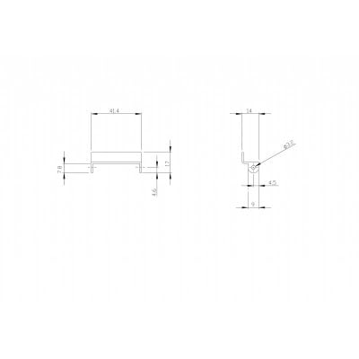 Toggle Hinge Part Stainless Steel