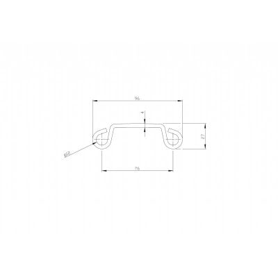 Pin Hinge B/Via Stainless Steel