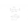 Hard Hat Bracket Zinc White