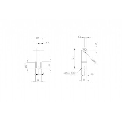 Cable Lug Zinc Yellow
