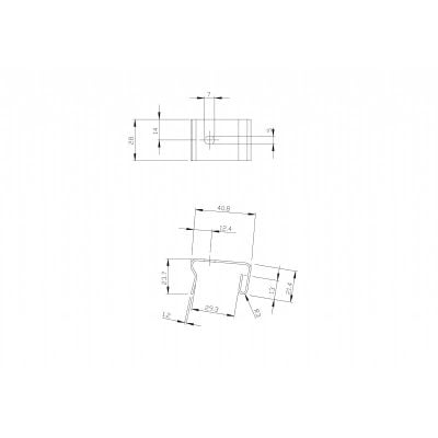 Floodlight Clip Stainless Steel