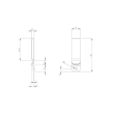 Gun Holster Clip Stainless Steel