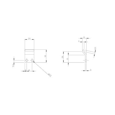 Striker Reverse Action Zinc White