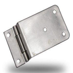 Hinge Short Bend Big Side 90deg Angel Stainless Steel
