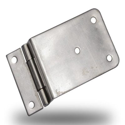 Hinge Short Bend Big Side 90deg Angel Stainless Steel