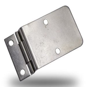 Hinge Short Bend Big Holes Big Side 90deg Angel 304 St/St