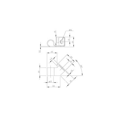 Bracket Rh B11 Zinc Yellow