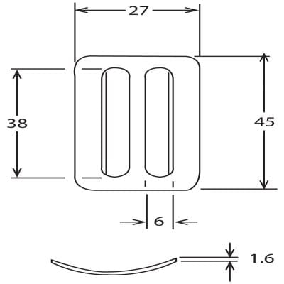 Big Belt Buckle Nickel