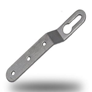 Art Space Bracket Zinc White 1.6mm Associated Products Art Space Bracket Zinc White 1.6mm