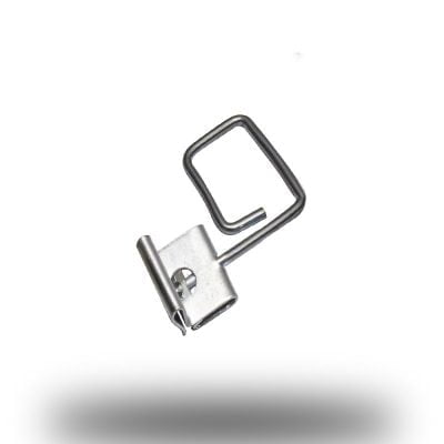 Filter Clip Zinc White 23mm
