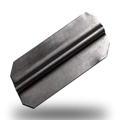 Light Duty Handle Retainer Plate Zinc White