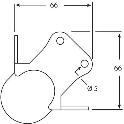 Large Ball Corner Zinc White Suitcase Accessories