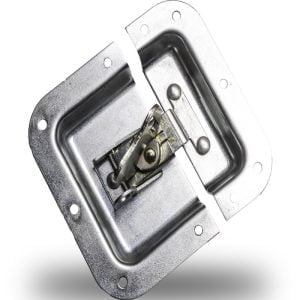 Mini Surface Butterfly Latch Zinc White Suitcase Accessories Mini Surface Butterfly Latch Zinc White