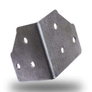 Case Corner Bracket Zinc White Suitcase Accessories Case Corner Bracket Zinc White