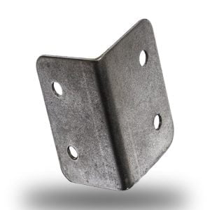 Corner Bracket Zinc White Suitcase Accessories Corner Bracket Zinc White
