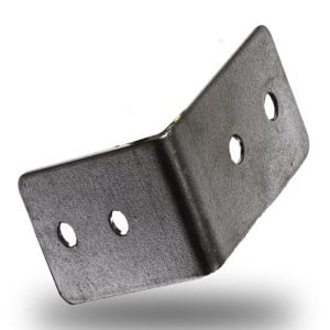 Corner Bracket Zinc White Suitcase Accessories Corner Bracket Zinc White
