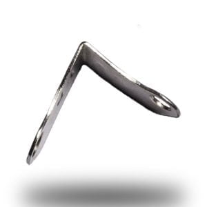 Corner Bracket Nickel Suitcase Accessories Corner Bracket Nickel