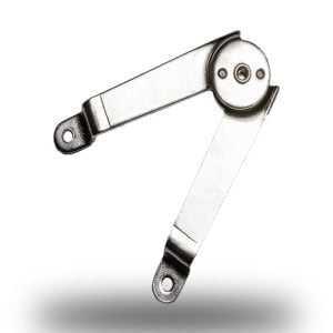 Scissor Stop Nickel Suitcase Accessories Scissor Stop Nickel