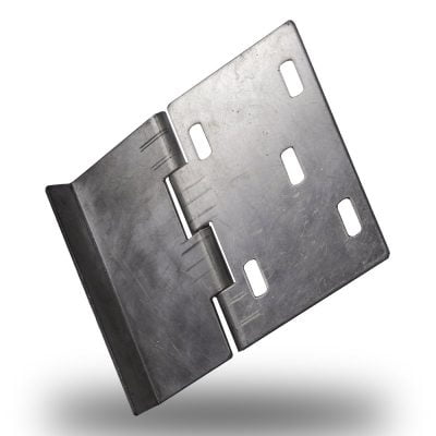 Aluminium 2mm Seat Hinge 6mm Stainless Steel Pin Hinges