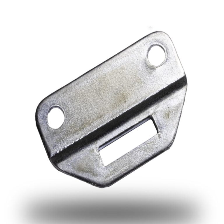 Catch Plate 1.6mm M/St Zinc White