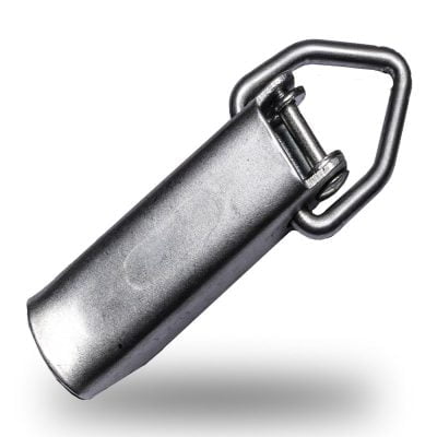 Toggle Latch V Link Zinc White