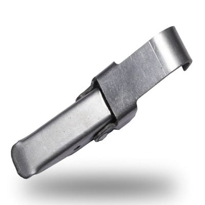 Toggle Latch With Solid Hook Zinc White