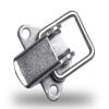 Toggle Latch 3mm Link Zinc White