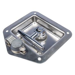 Recessed T-Handle Top Side View